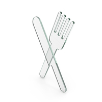 Glass Cutlery Symbol Crossed PNG & PSD Images