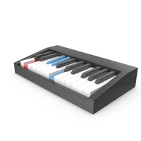 Piano D7-5 (D7b5) Chord PNG & PSD Images