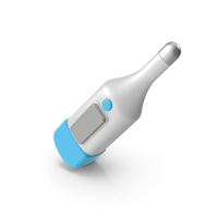 Cartoon Digital Thermometer PNG & PSD Images