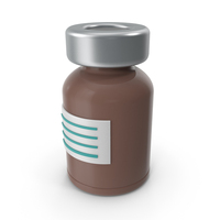 Cartoon Vaccine Vial PNG & PSD Images