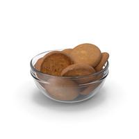 Chocolate Cookies In Bowl PNG & PSD Images
