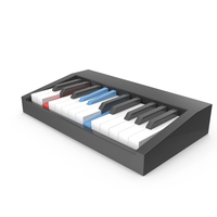 Piano E7-5 (E7b5) Chord PNG & PSD Images