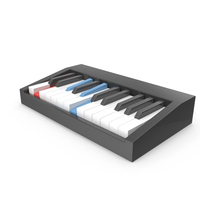 Piano D7+5 (D7#5)  Chord PNG & PSD Images