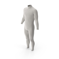 Men White Bodysuit PNG & PSD Images