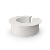 White Circle Counter Bar PNG & PSD Images