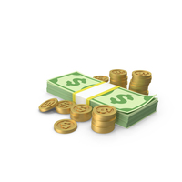 Money With Coins PNG & PSD Images