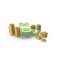 Money With Coins PNG & PSD Images