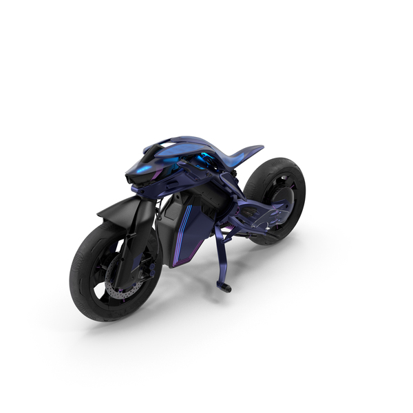 Futuristic Balancing Motorcycle Concept PNG & PSD Images
