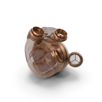 Steampunk Artificial Heart Concept PNG & PSD Images