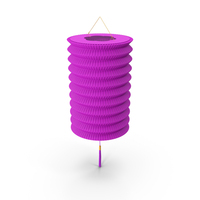 Colorful Chinese Purple Paper Lantern PNG & PSD Images