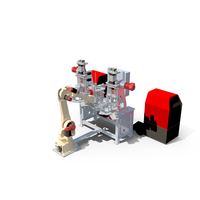Robot Automatic Production Line PNG & PSD Images