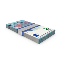 Euro 20 Note Currency Lot PNG & PSD Images
