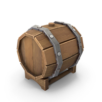 Stylized Barrels PNG & PSD Images