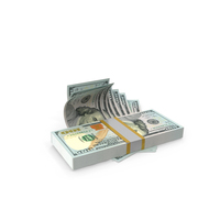 Cash Flow 100 US Dollar Money Lot PNG & PSD Images