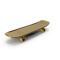 Gold Skateboard PNG & PSD Images