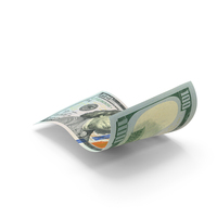 100 US Dollar Money Note Fly PNG & PSD Images