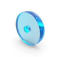 Circle With Small Hole Web Icon Glass PNG & PSD Images