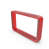 Design Rectangle Frame Web Icon Glass PNG & PSD Images