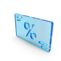 Percentage Design Card Glass PNG & PSD Images