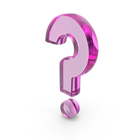 Question Mark Help Icon Glass PNG & PSD Images