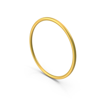 Ring Circular Shape Gold PNG & PSD Images