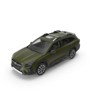 Subaru Outback 2025 Green PNG & PSD Images