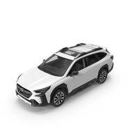 White Subaru Outback 2025 PNG & PSD Images