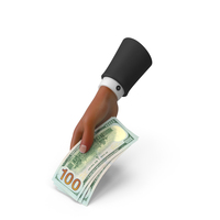 Giving 100 US Dollar Money Bill Hand Hold PNG & PSD Images