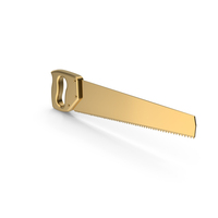 Gold Handsaw PNG & PSD Images