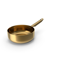 Gold Saucepan PNG & PSD Images