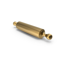 Gold Rolling Pin PNG & PSD Images