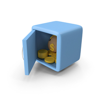 Safe Box With Money Icon PNG & PSD Images