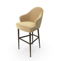 Beige Modern Counter Bar Stool PNG & PSD Images