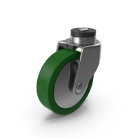 Trolley Wheel Green PNG & PSD Images