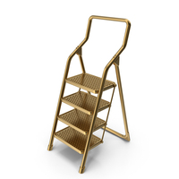 Gold Step Ladder PNG & PSD Images