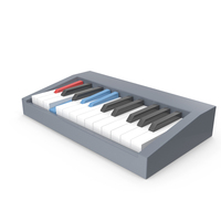 Piano C#6 / Db6 Chord PNG & PSD Images