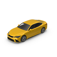 Sedan Yellow Generic PNG & PSD Images