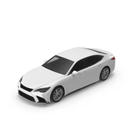 Sedan White Generic PNG & PSD Images