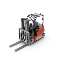 Modern Electric Forklift PNG & PSD Images