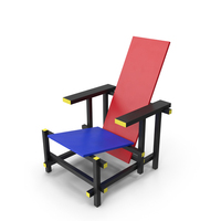 Red And Blue Chair PNG & PSD Images