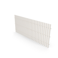 White Wood Fence PNG & PSD Images