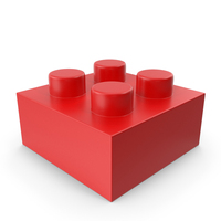 Building Toy Block 2×2 Lego Piece Icon PNG & PSD Images