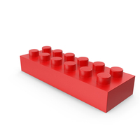 Building Toy Block 2×6 Lego Piece Icon PNG & PSD Images