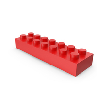 Building Toy Block 2×7 Lego Piece Icon PNG & PSD Images