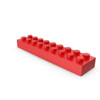 Building Toy Block 2×9 Lego Piece Icon PNG & PSD Images