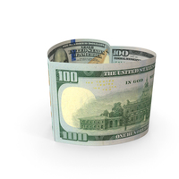 Heart Shap US 100 Dollar Note PNG & PSD Images