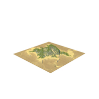 Tropical Island Terrain PNG & PSD Images