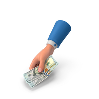Hand Give Money Bill US 100 Dollar PNG & PSD Images