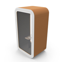 Office Pod Orange PNG & PSD Images