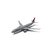 Airbus A330-200 Northwest Airlines PNG & PSD Images